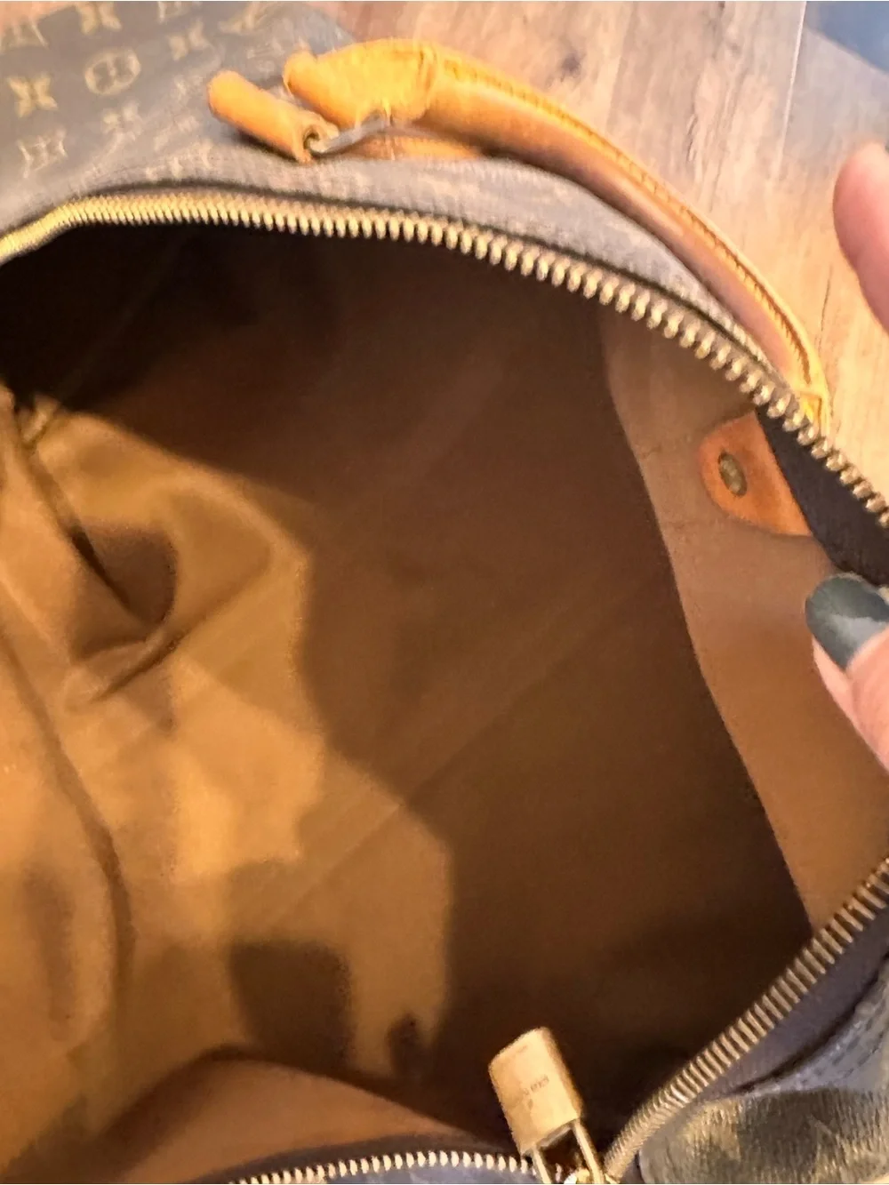 Louis Vuitton Monogram Canvas Travel Duffel Bag keepall 55 pre owned - Picture 15 of 15